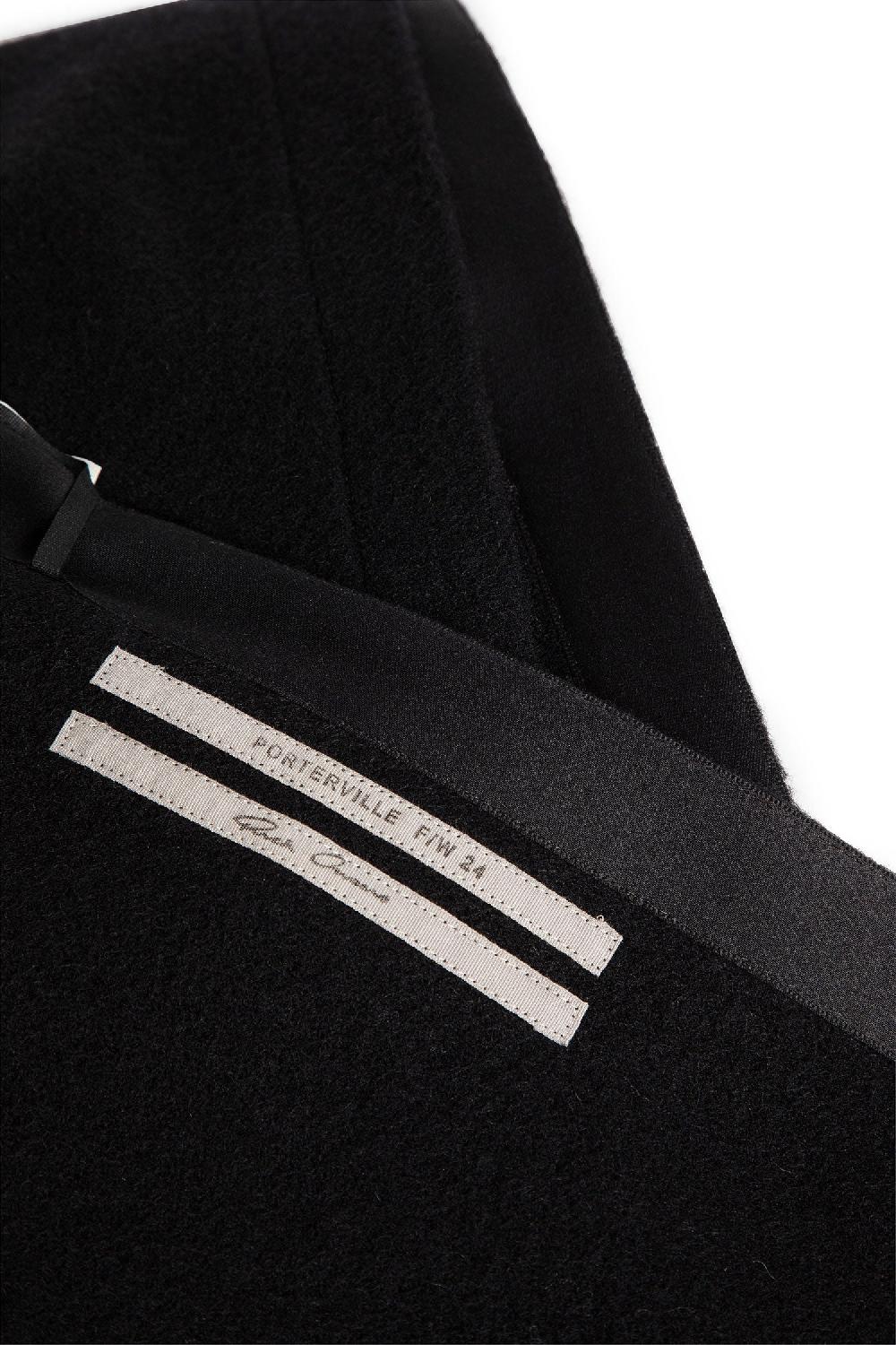 Antonioli RICK OWENS UNISEX BLACK SCARVES