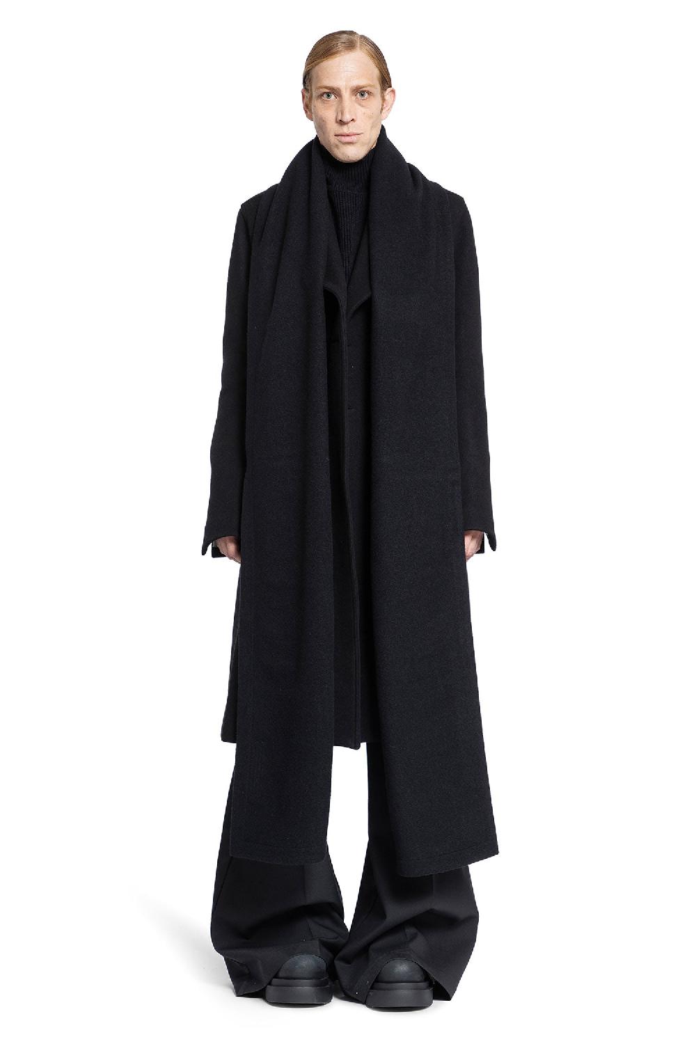 Antonioli RICK OWENS UNISEX BLACK SCARVES