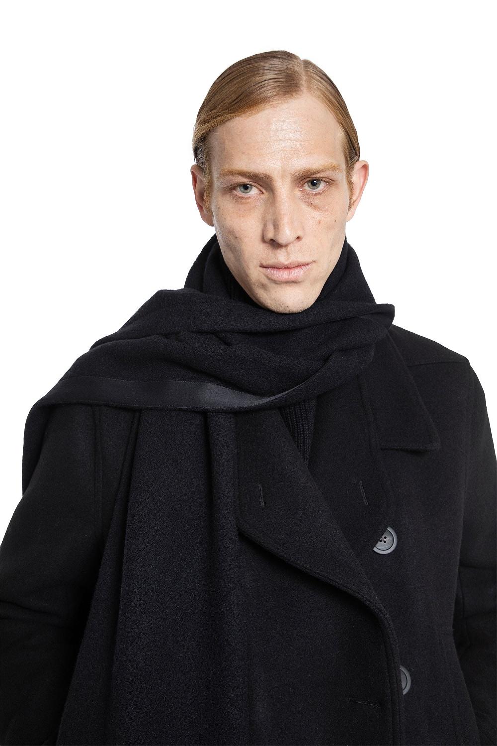 Antonioli RICK OWENS UNISEX BLACK SCARVES