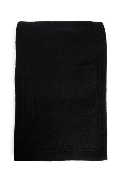 Antonioli RICK OWENS UNISEX BLACK SCARVES
