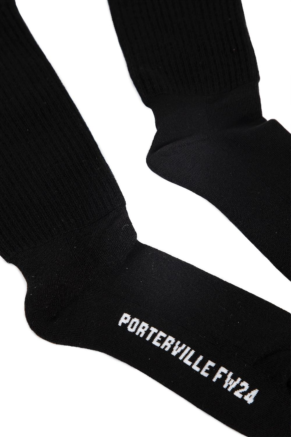 Antonioli RICK OWENS UNISEX BLACK SOCKS