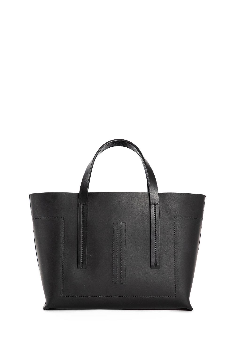 Antonioli RICK OWENS UNISEX BLACK TOTE BAGS