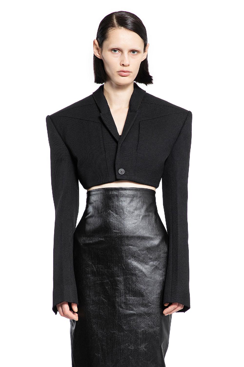 Antonioli RICK OWENS WOMAN BLACK BLAZERS