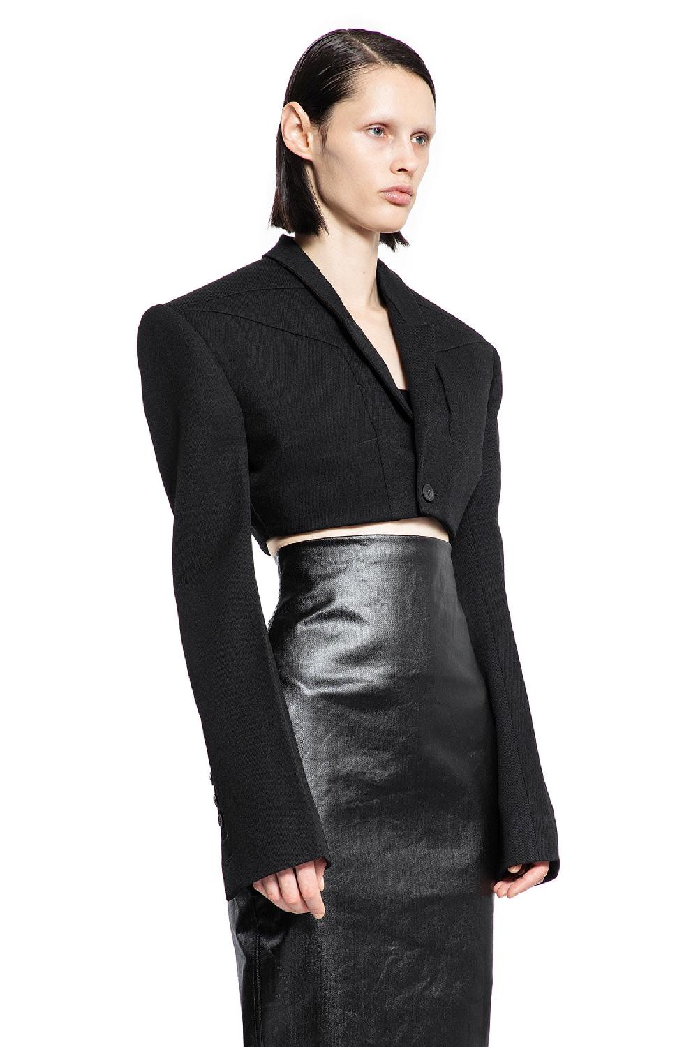 Antonioli RICK OWENS WOMAN BLACK BLAZERS