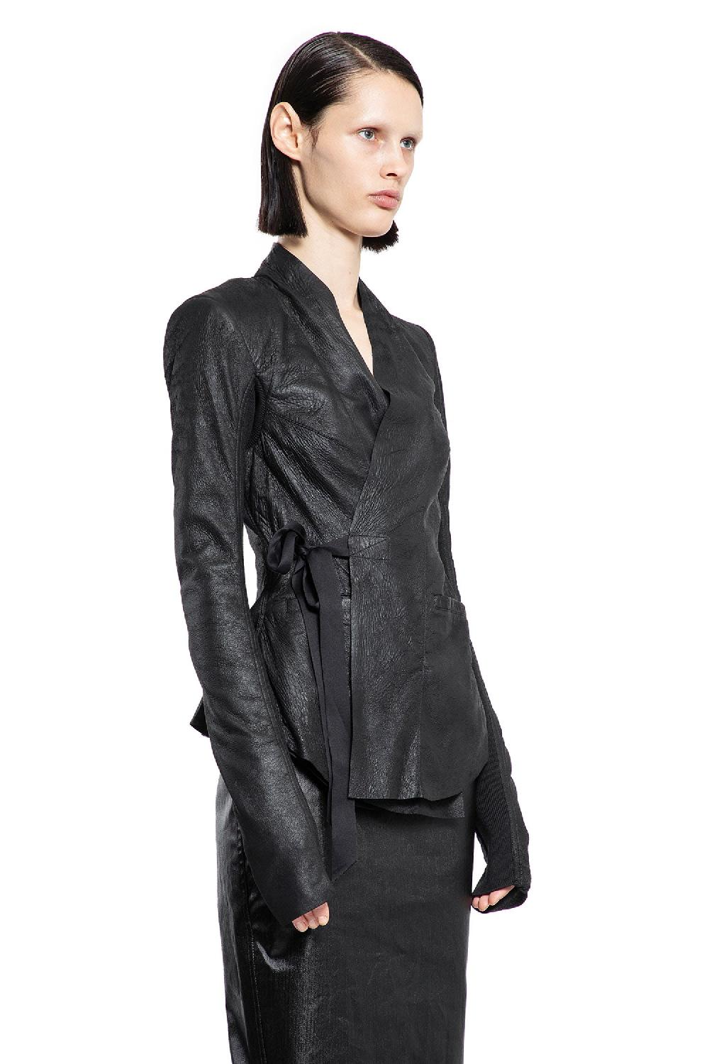 Antonioli RICK OWENS WOMAN BLACK JACKETS