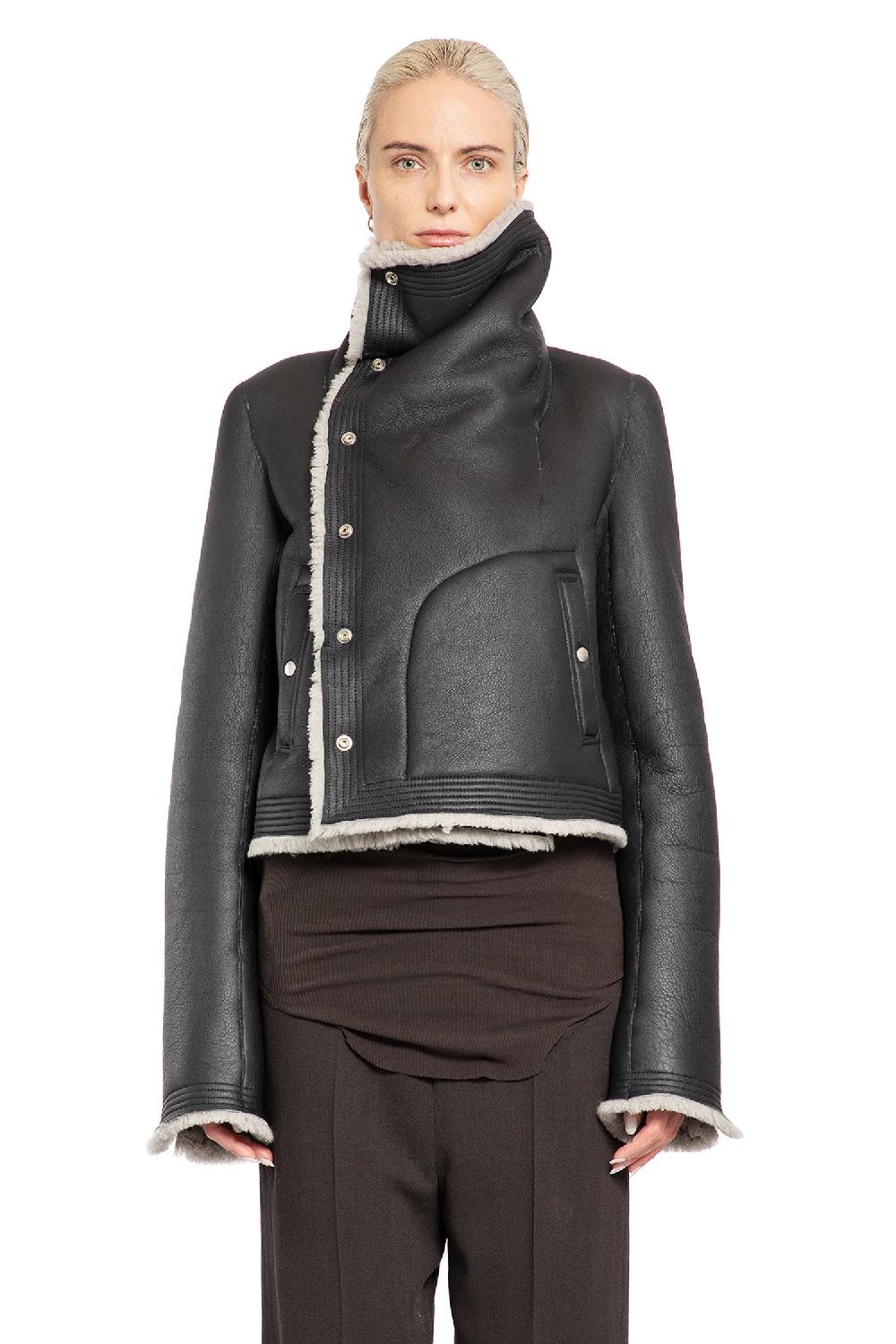 Antonioli RICK OWENS WOMAN BLACK JACKETS