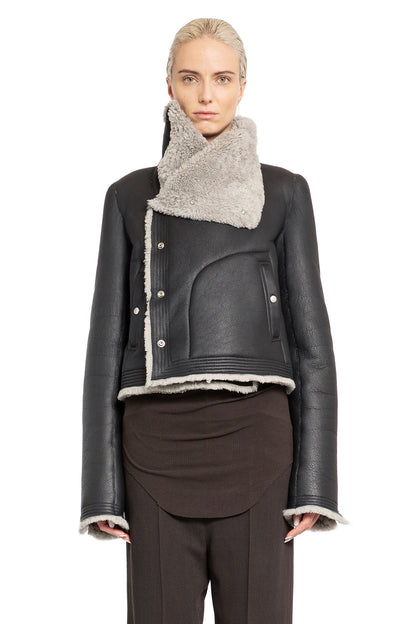 Antonioli RICK OWENS WOMAN BLACK JACKETS