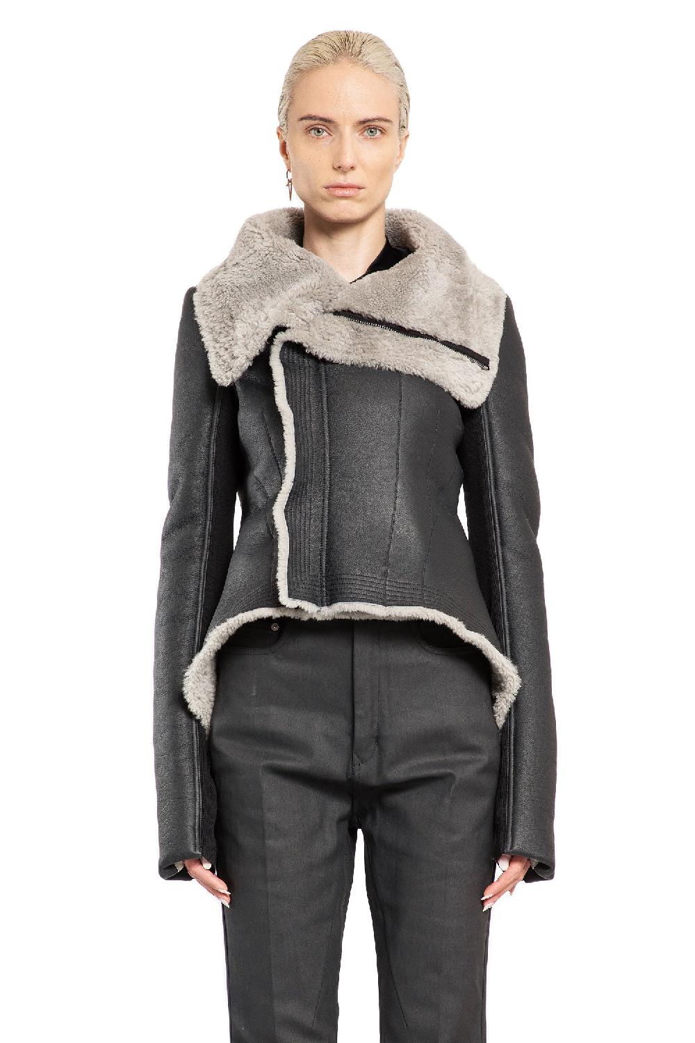 Antonioli RICK OWENS WOMAN BLACK JACKETS