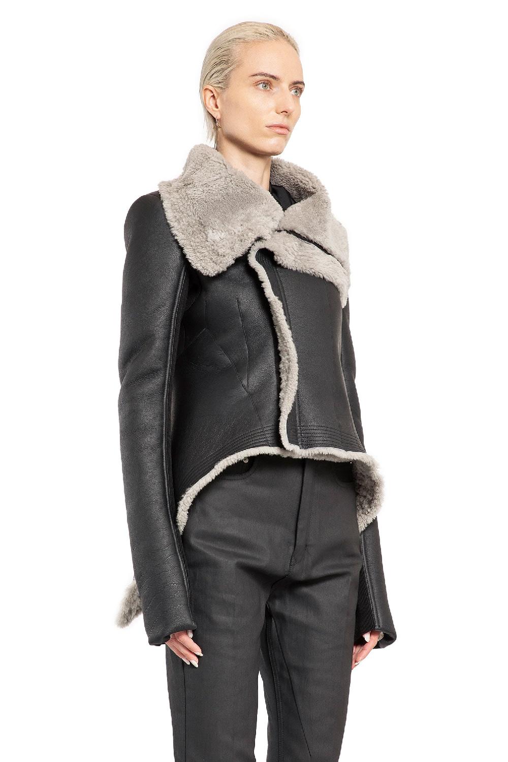 Antonioli RICK OWENS WOMAN BLACK JACKETS