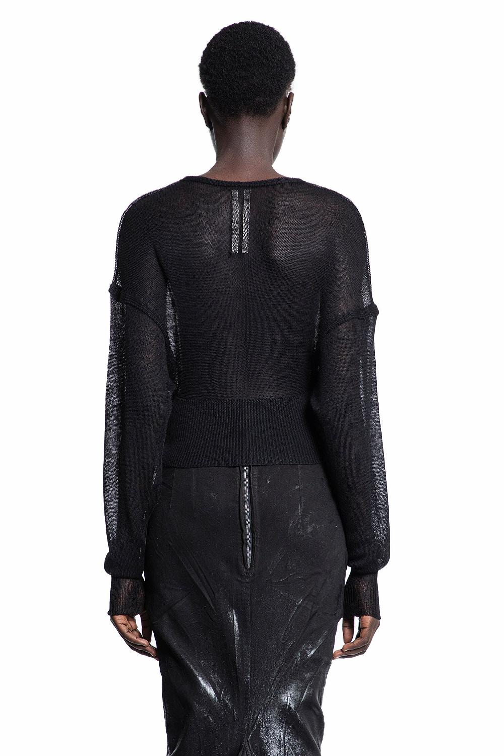 Antonioli RICK OWENS WOMAN BLACK KNITWEAR