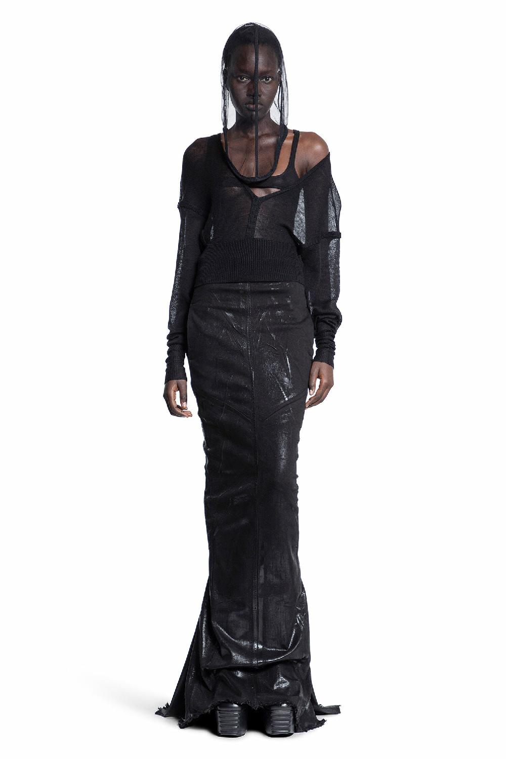 Antonioli RICK OWENS WOMAN BLACK KNITWEAR