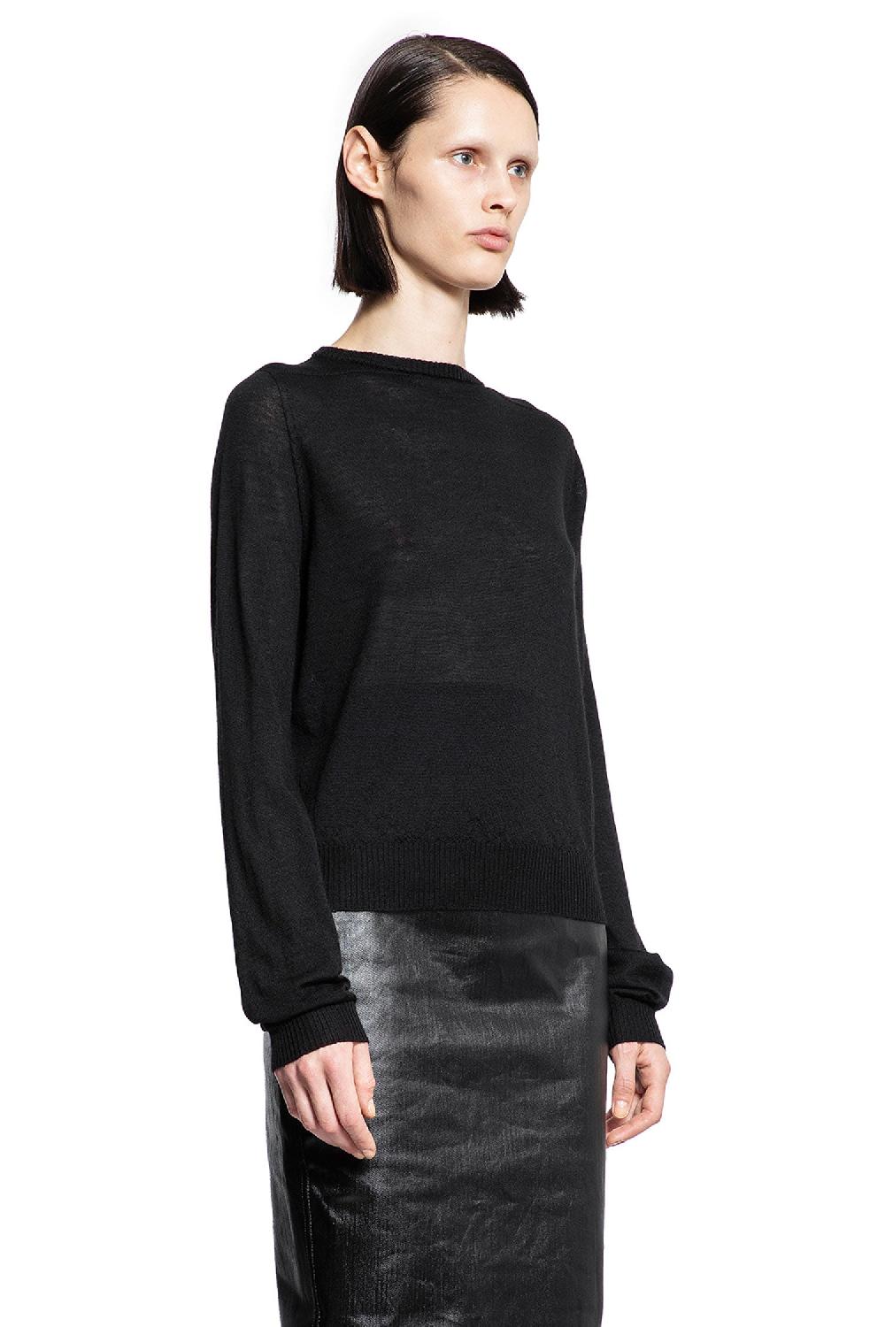 Antonioli RICK OWENS WOMAN BLACK KNITWEAR