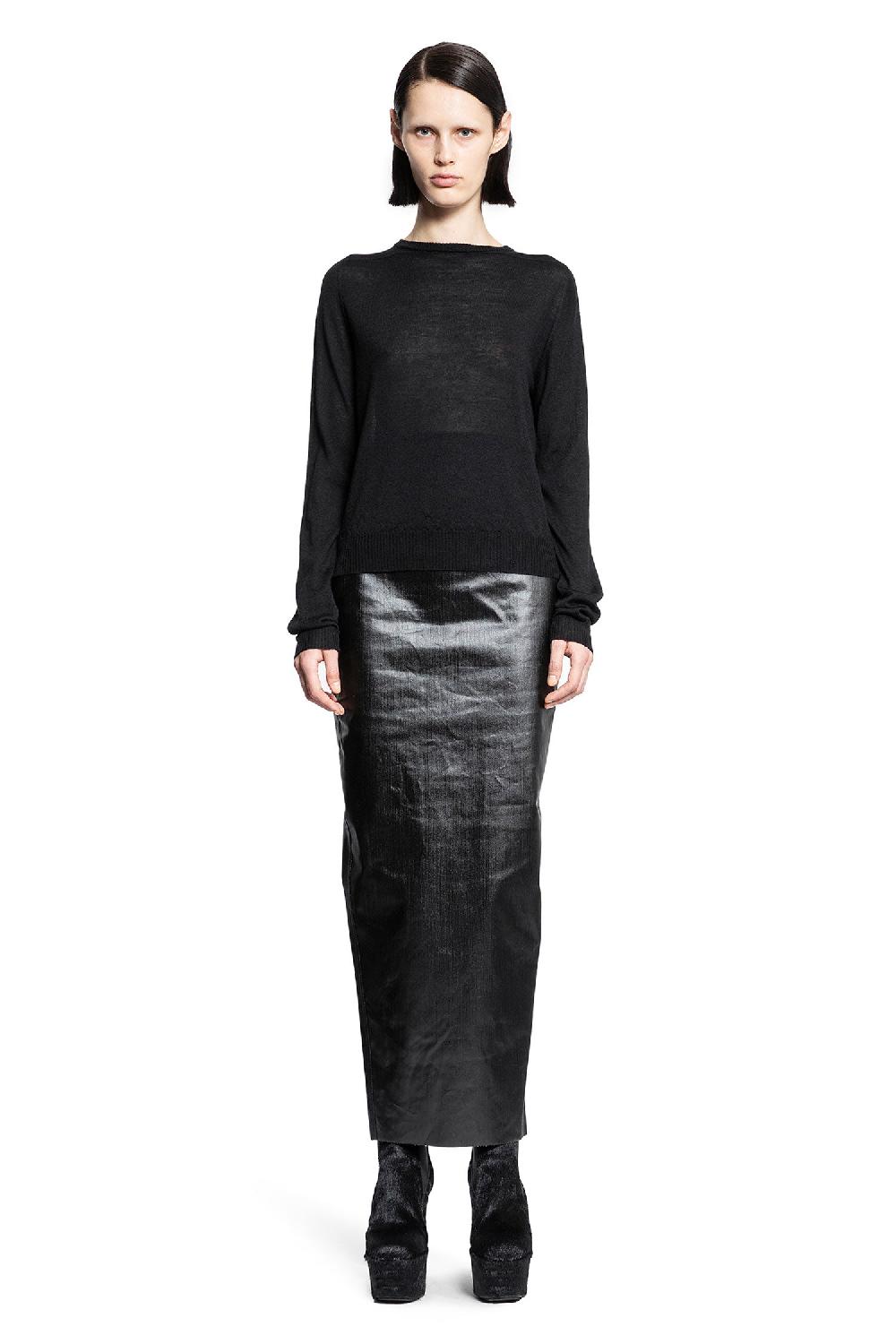 Antonioli RICK OWENS WOMAN BLACK KNITWEAR