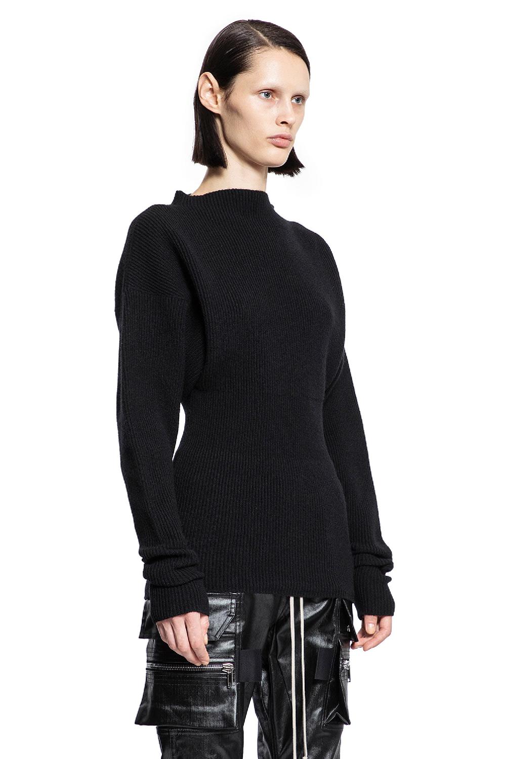 Antonioli RICK OWENS WOMAN BLACK KNITWEAR