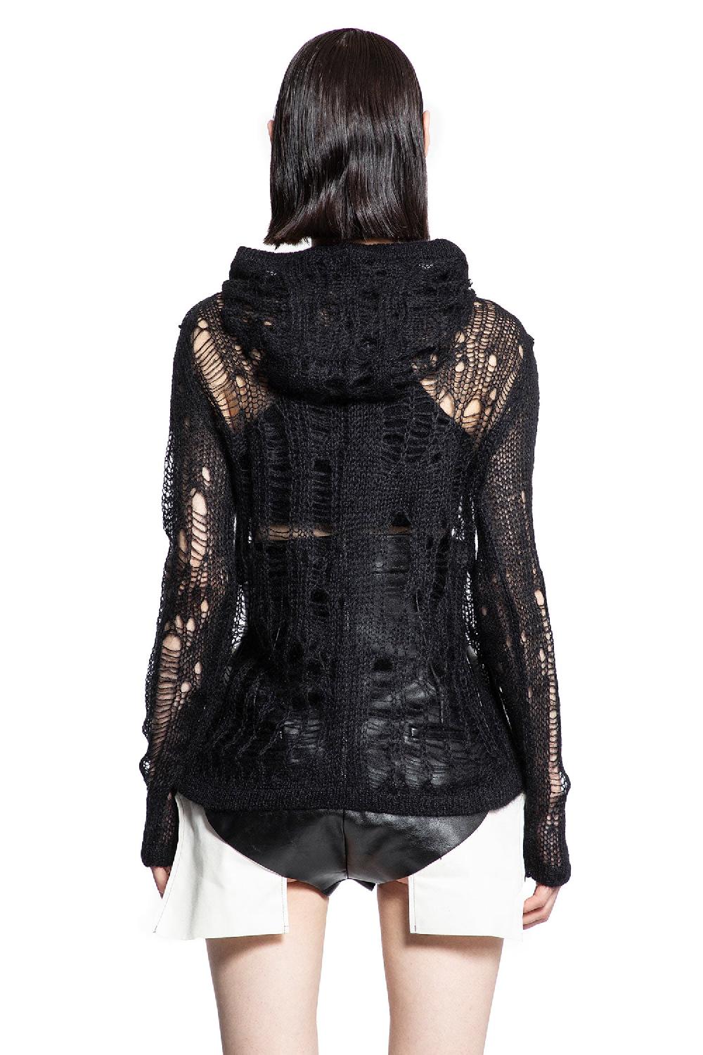 Antonioli RICK OWENS WOMAN BLACK KNITWEAR