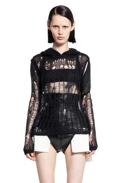 Antonioli RICK OWENS WOMAN BLACK KNITWEAR
