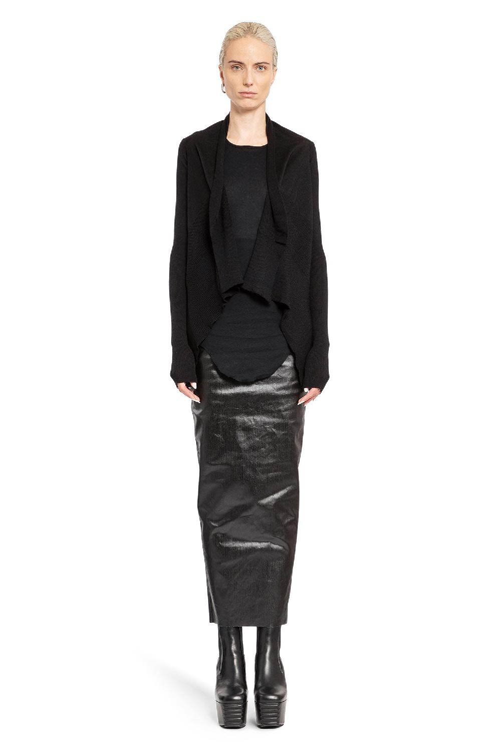 Antonioli RICK OWENS WOMAN BLACK KNITWEAR
