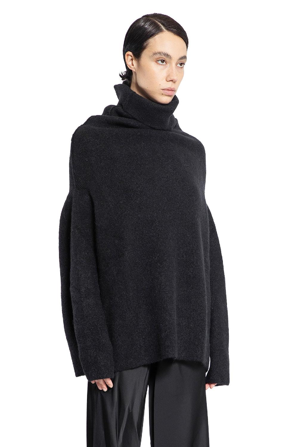 Antonioli RICK OWENS WOMAN BLACK KNITWEAR