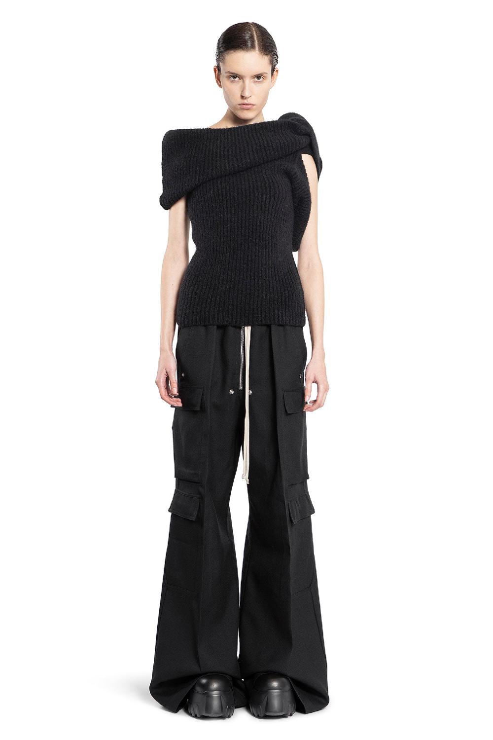 Antonioli RICK OWENS WOMAN BLACK KNITWEAR