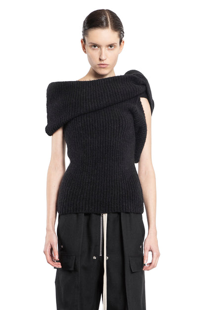 Antonioli RICK OWENS WOMAN BLACK KNITWEAR