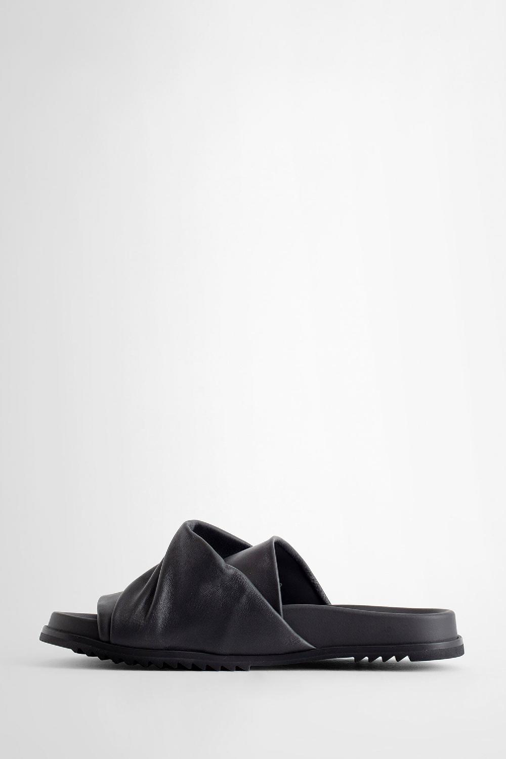 Antonioli RICK OWENS WOMAN BLACK SANDALS & SLIDES