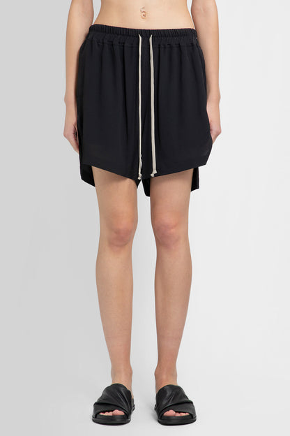 Antonioli RICK OWENS WOMAN BLACK SHORTS
