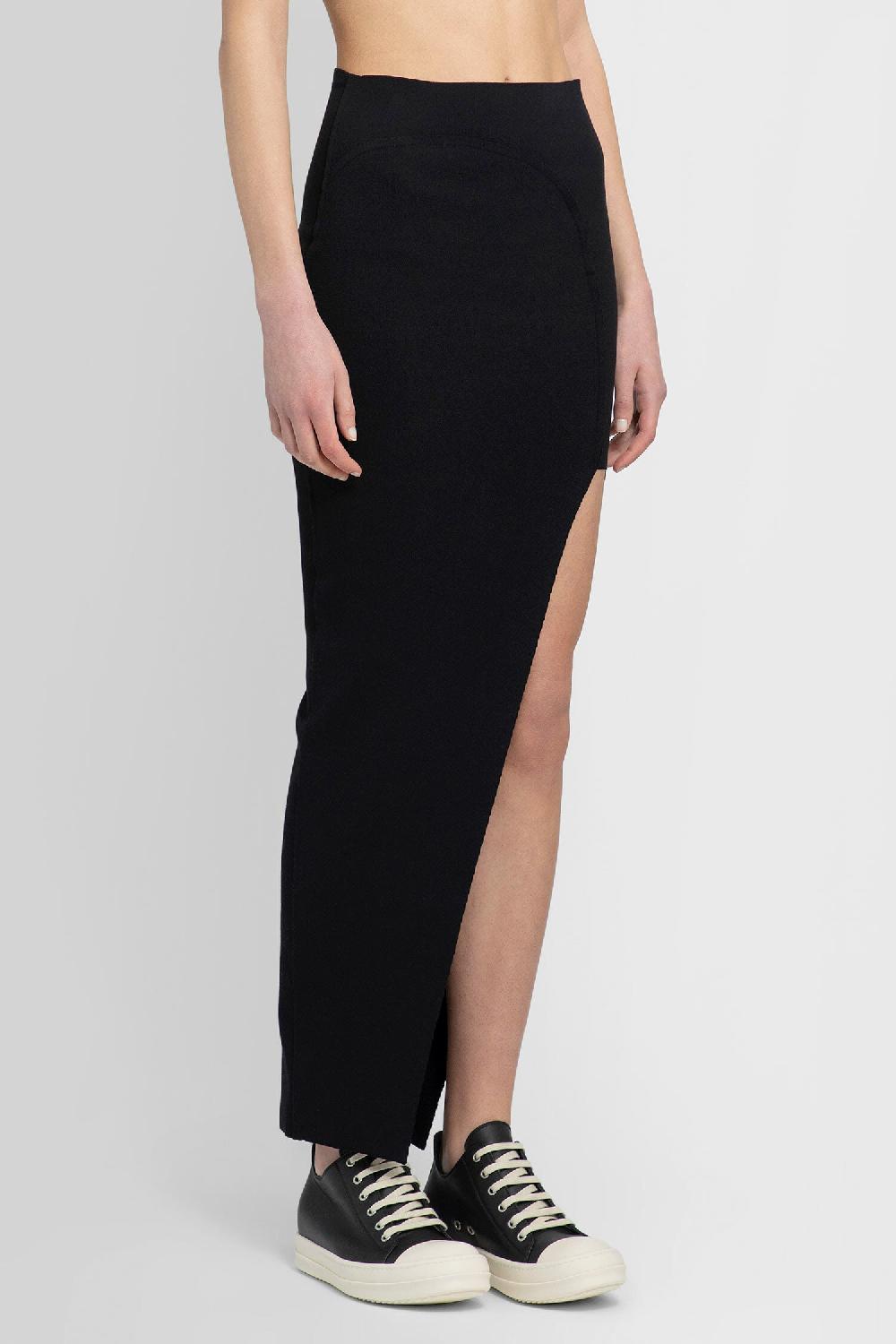 Antonioli RICK OWENS WOMAN BLACK SKIRTS