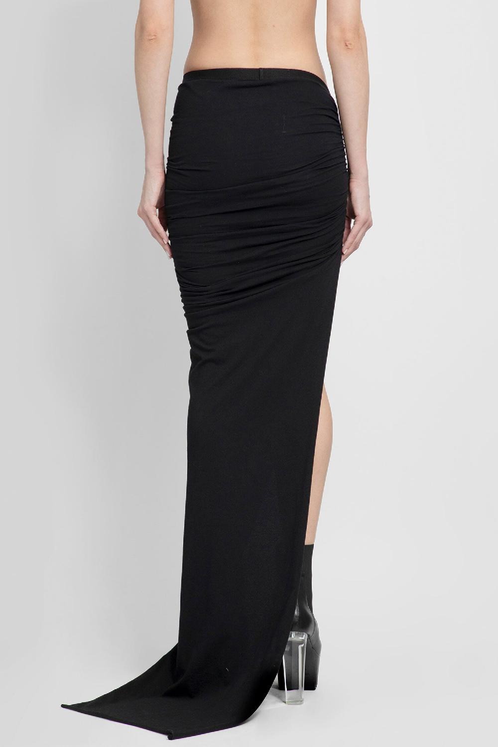 Antonioli RICK OWENS WOMAN BLACK SKIRTS