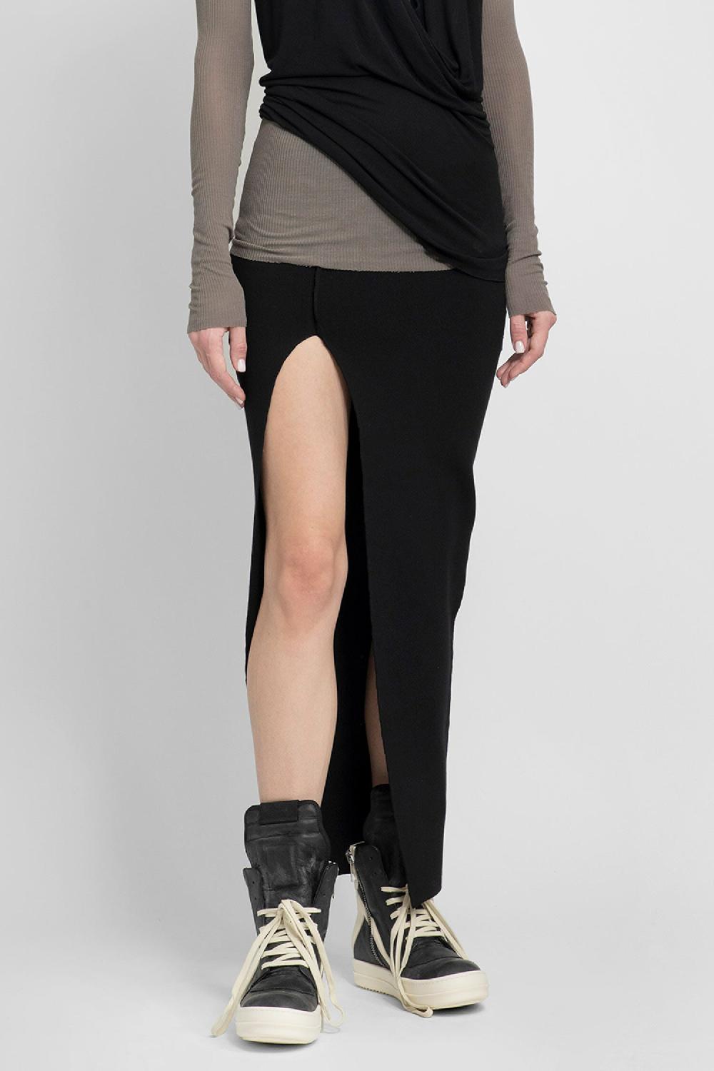 Antonioli RICK OWENS WOMAN BLACK SKIRTS