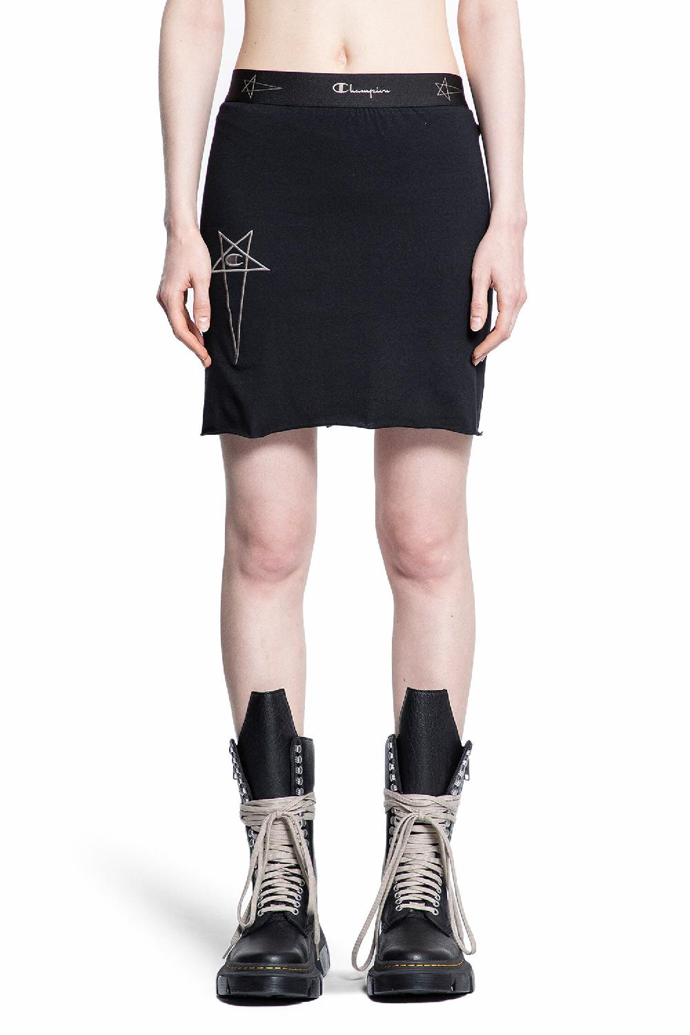 Antonioli RICK OWENS WOMAN BLACK SKIRTS