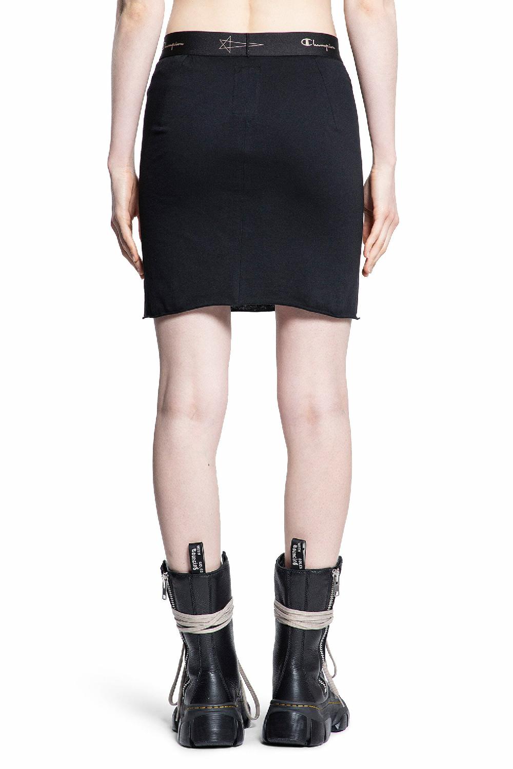 Antonioli RICK OWENS WOMAN BLACK SKIRTS