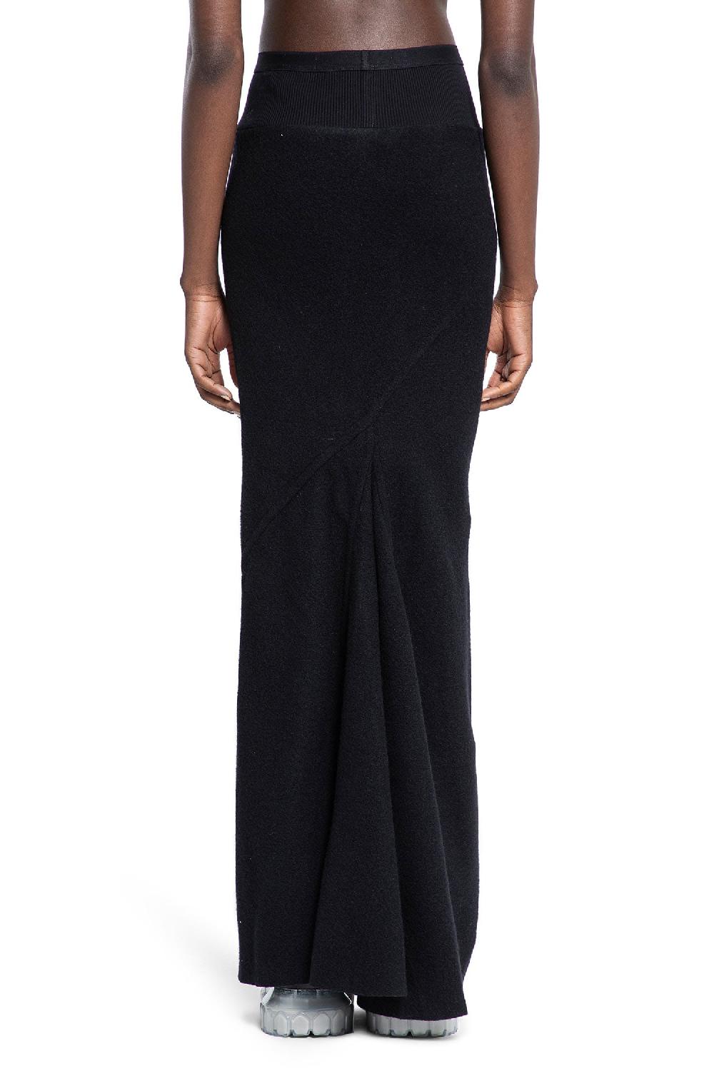 Antonioli RICK OWENS WOMAN BLACK SKIRTS