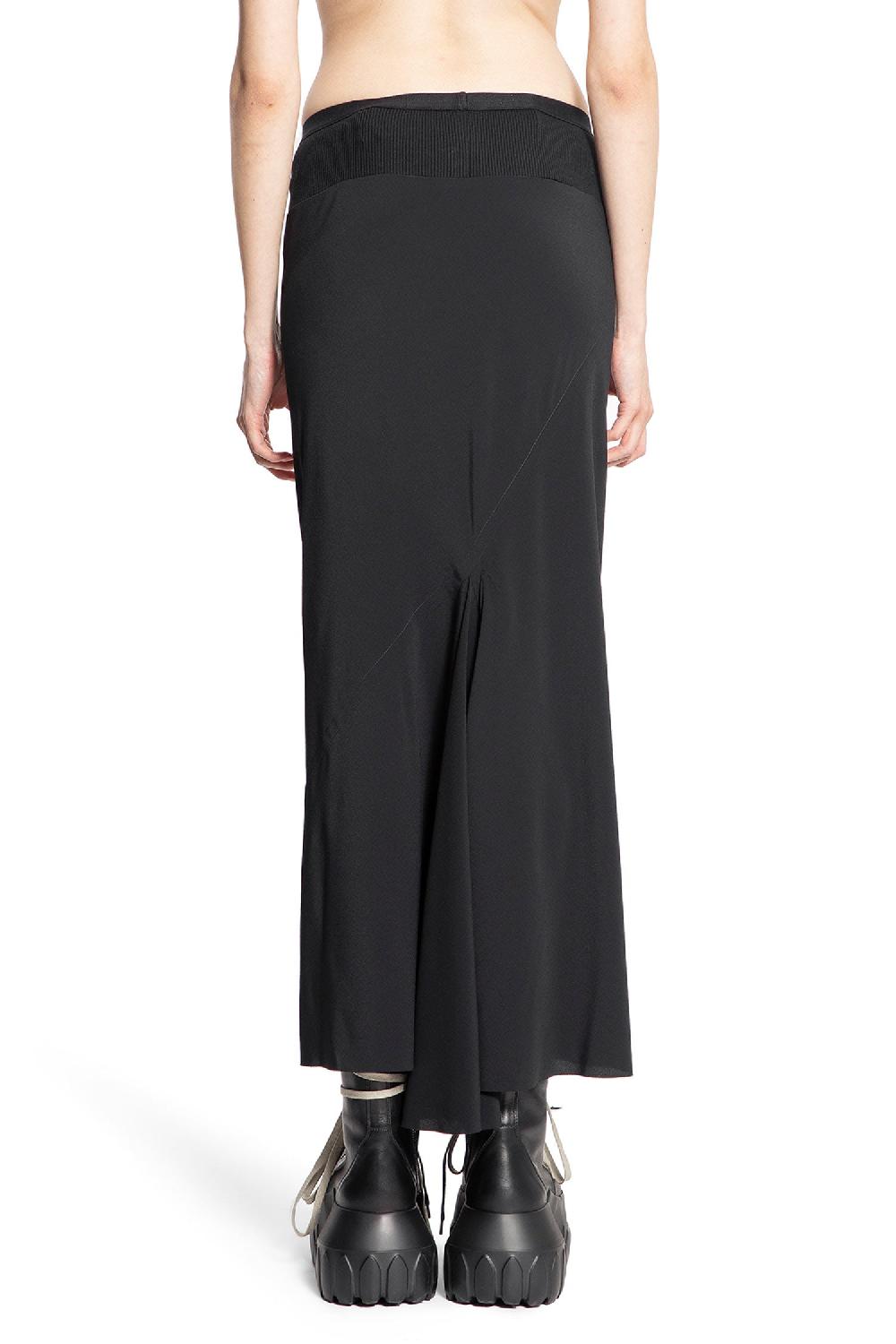 Antonioli RICK OWENS WOMAN BLACK SKIRTS