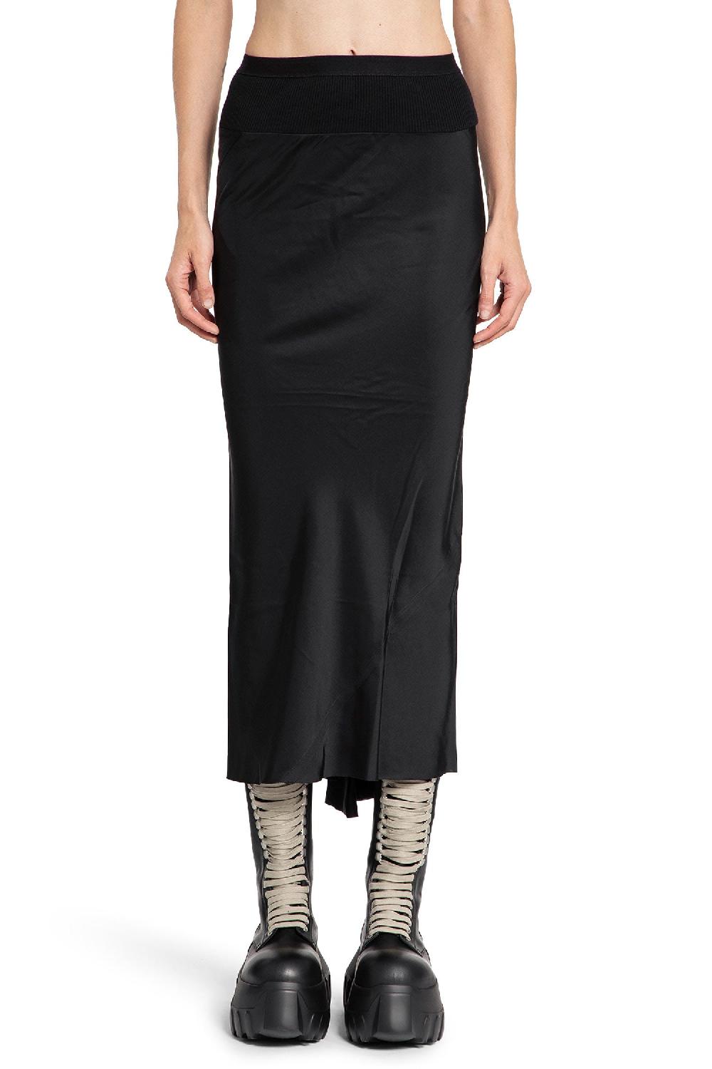 Antonioli RICK OWENS WOMAN BLACK SKIRTS
