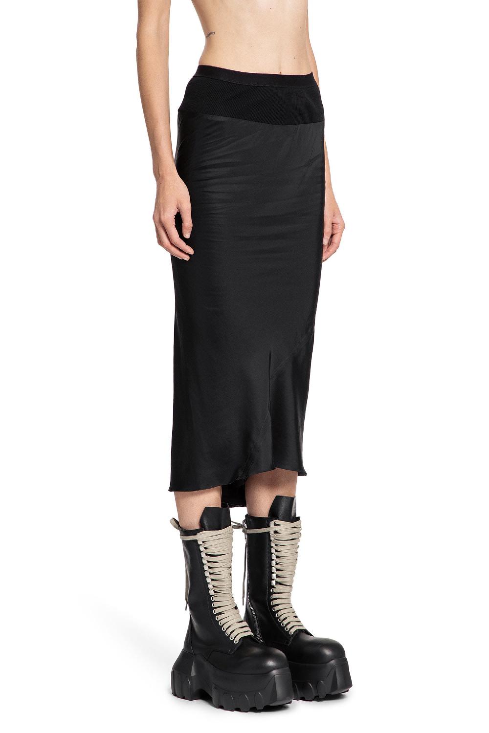 Antonioli RICK OWENS WOMAN BLACK SKIRTS