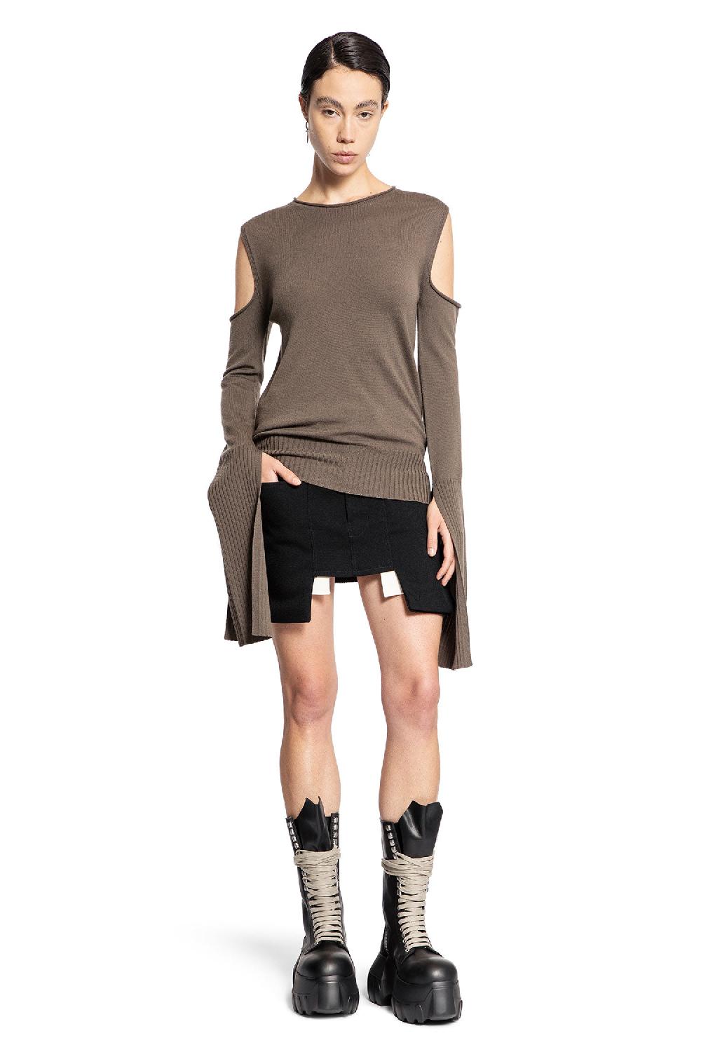Antonioli RICK OWENS WOMAN BLACK SKIRTS
