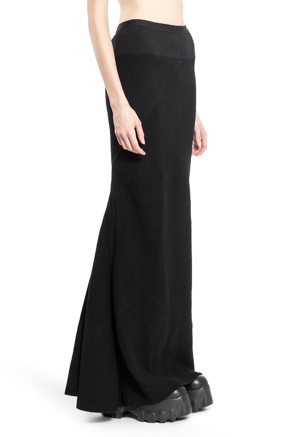 Antonioli RICK OWENS WOMAN BLACK SKIRTS