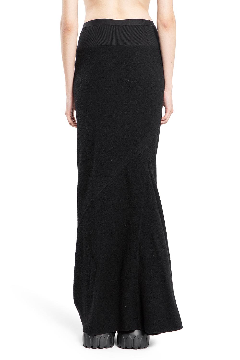 Antonioli RICK OWENS WOMAN BLACK SKIRTS