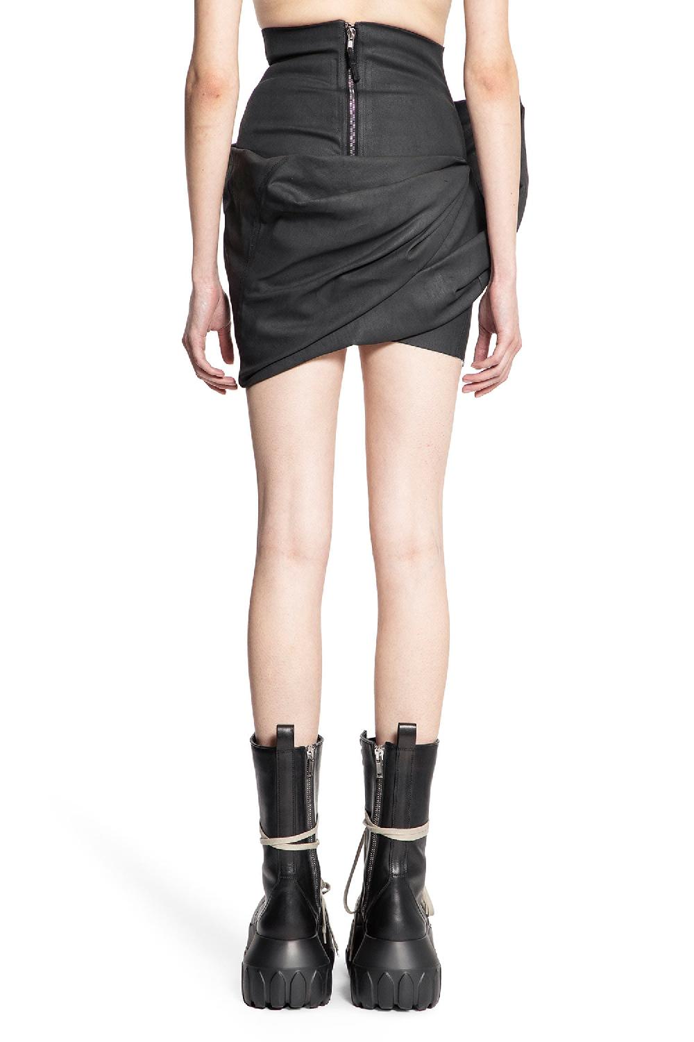 Antonioli RICK OWENS WOMAN BLACK SKIRTS