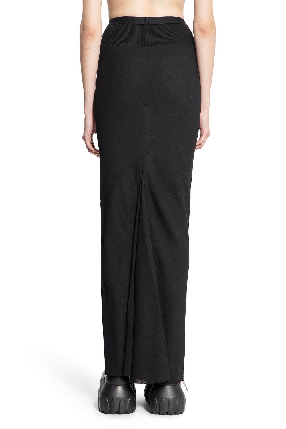 Antonioli RICK OWENS WOMAN BLACK SKIRTS