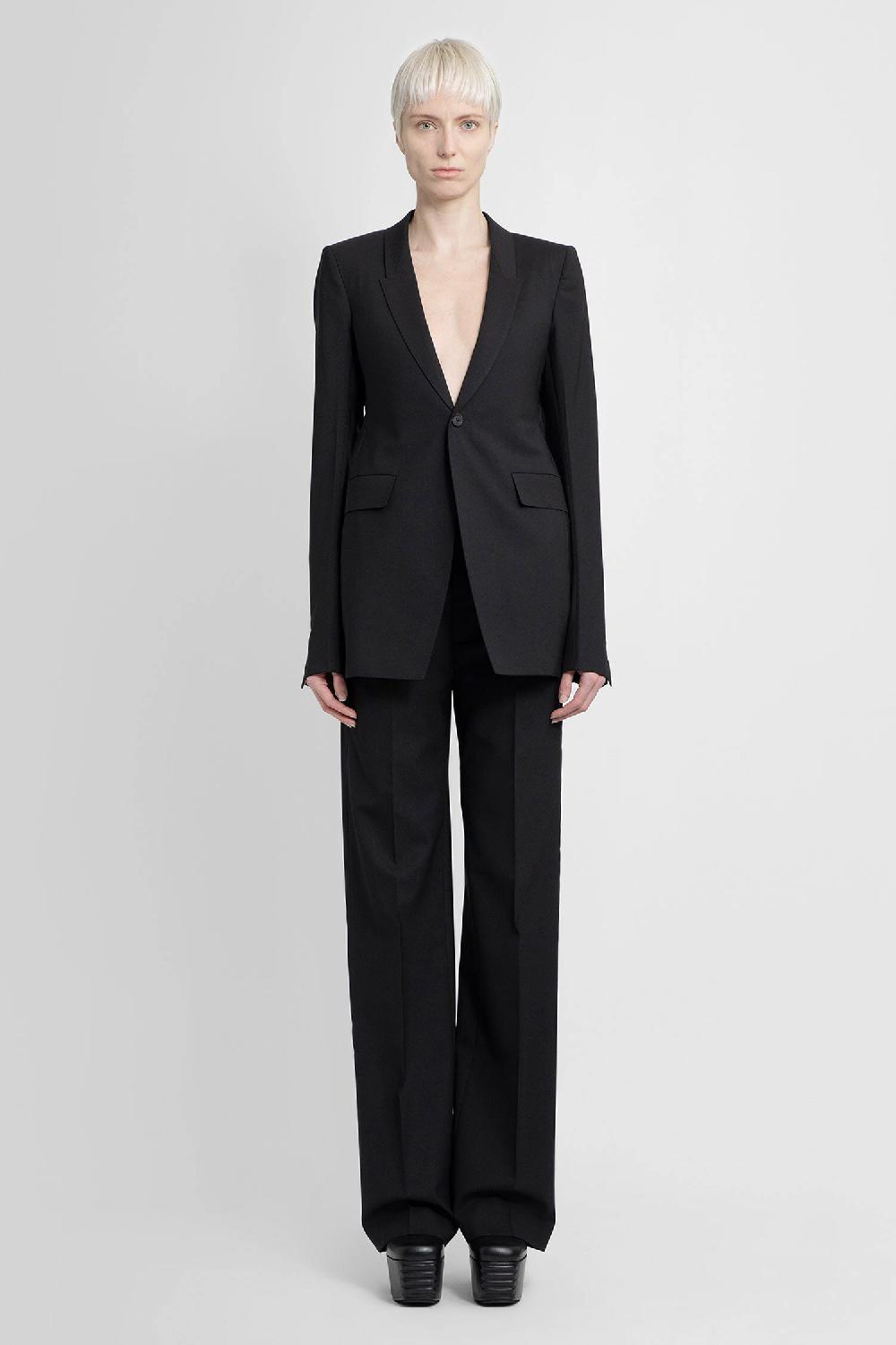 Antonioli RICK OWENS WOMAN BLACK TROUSERS