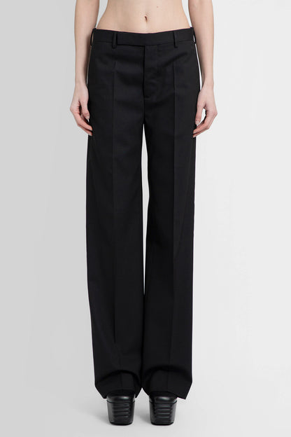 Antonioli RICK OWENS WOMAN BLACK TROUSERS