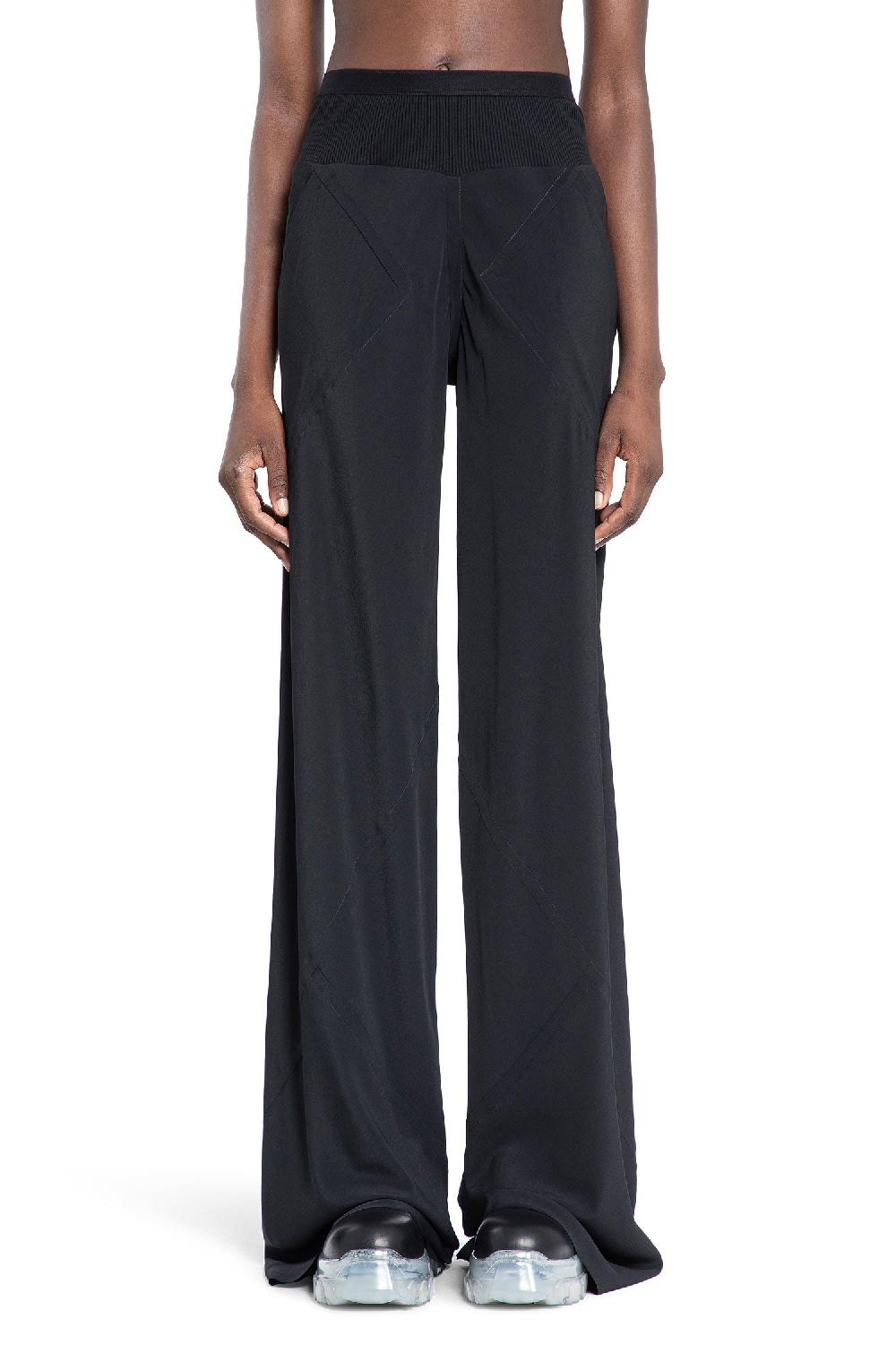 Antonioli RICK OWENS WOMAN BLACK TROUSERS