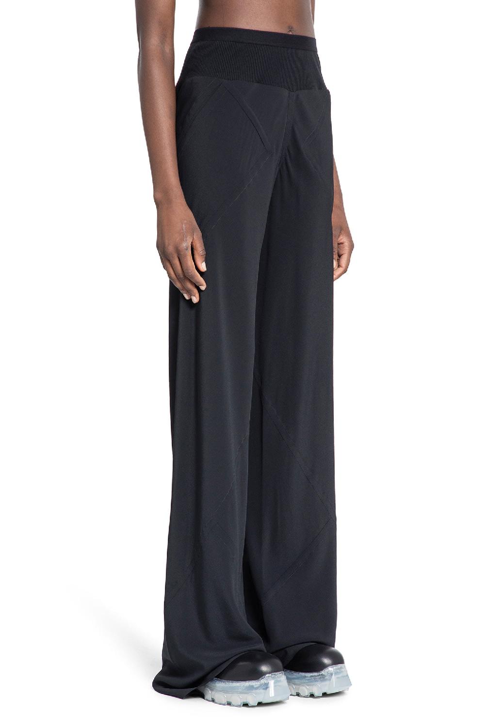 Antonioli RICK OWENS WOMAN BLACK TROUSERS