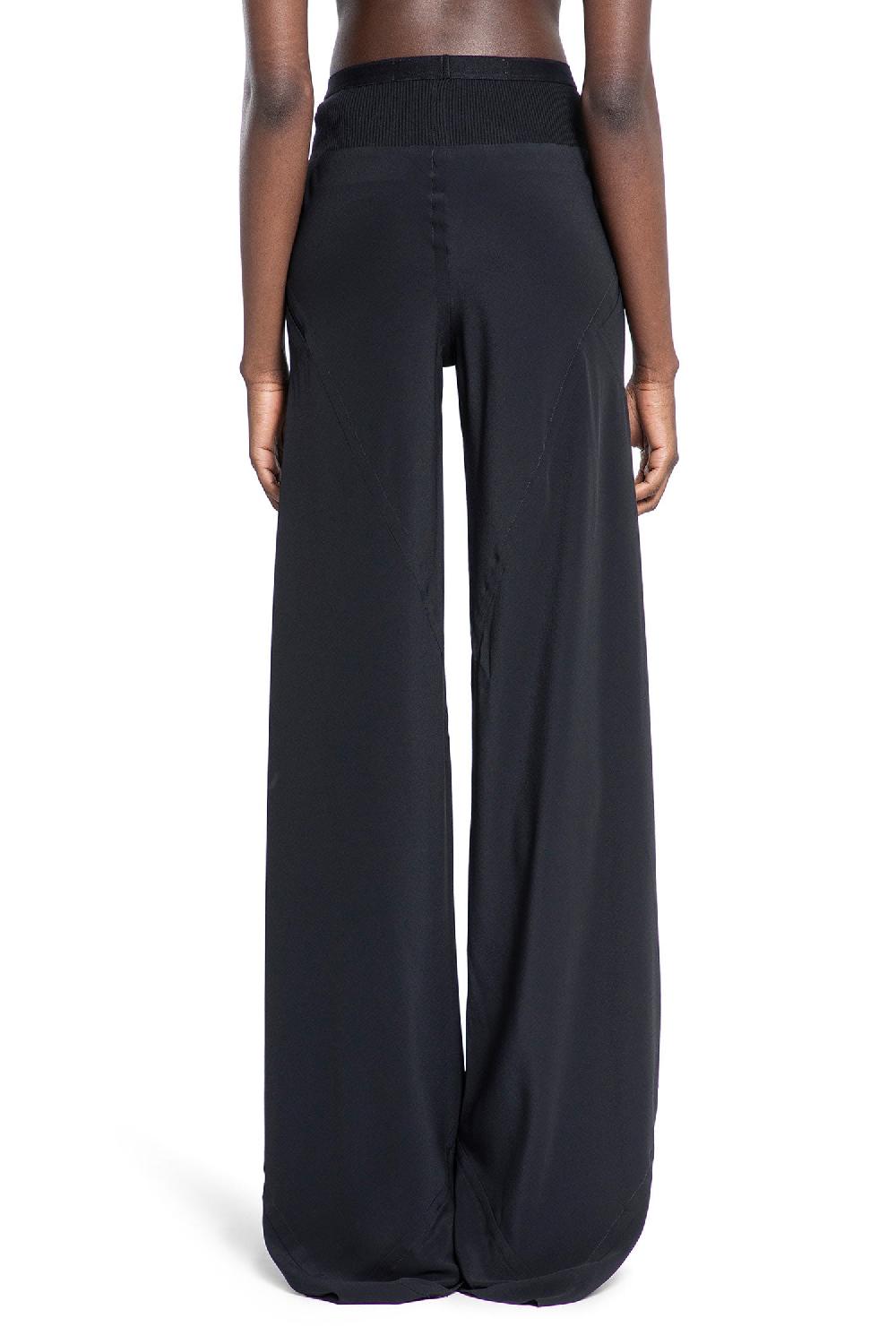 Antonioli RICK OWENS WOMAN BLACK TROUSERS