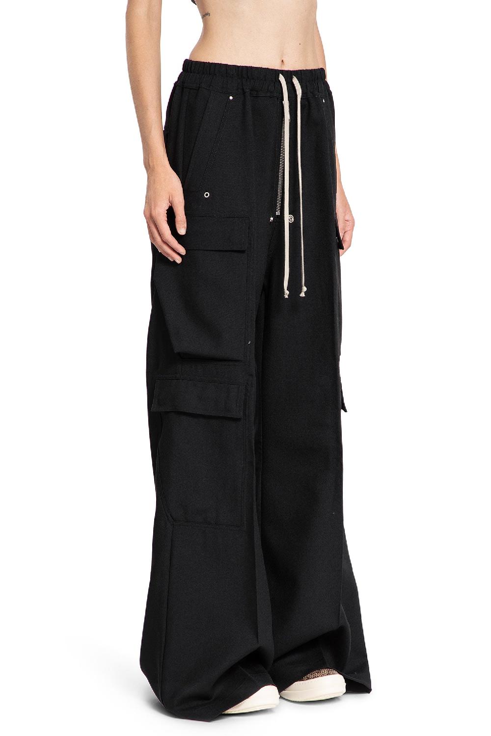 Antonioli RICK OWENS WOMAN BLACK TROUSERS