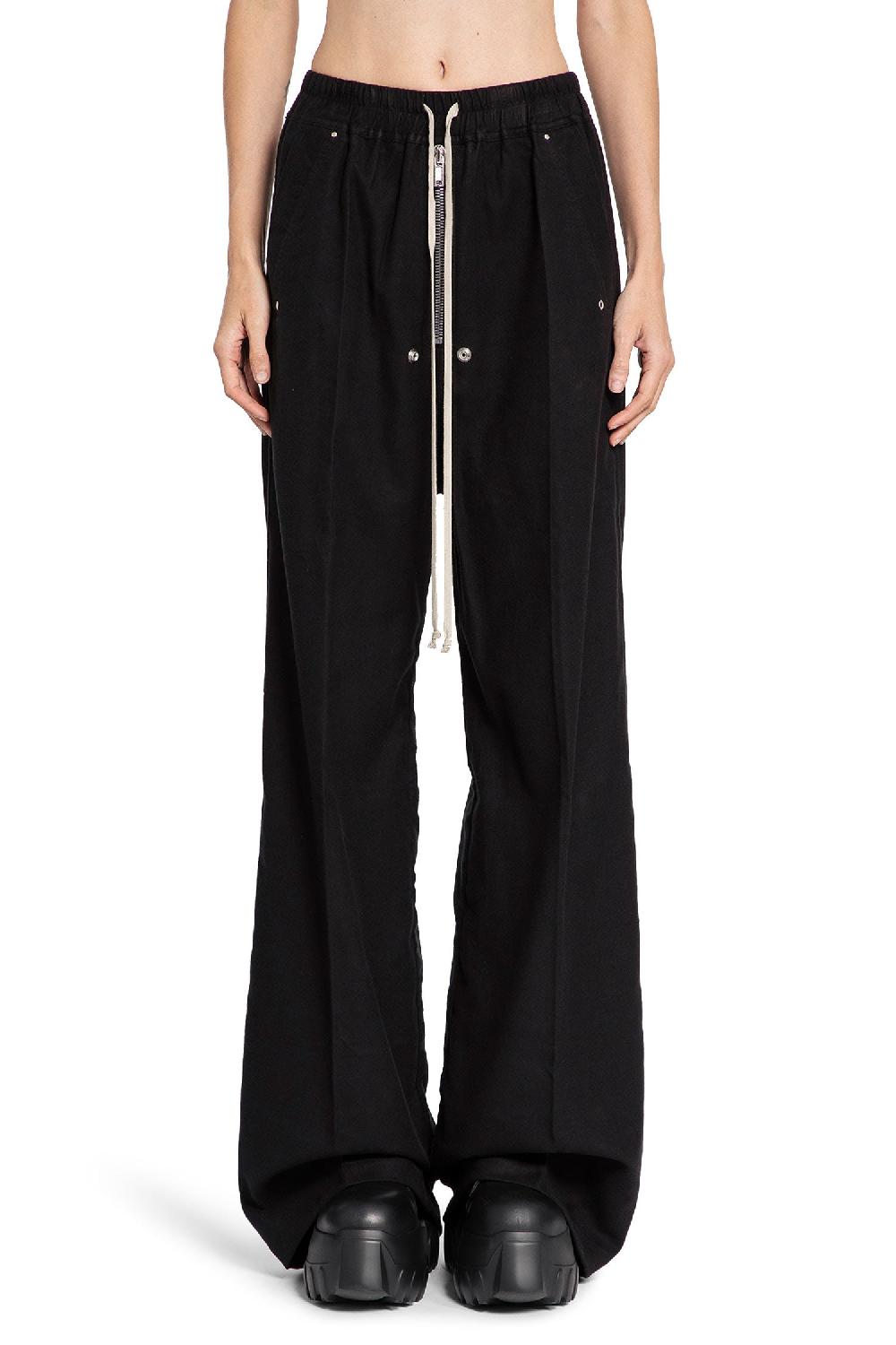 Antonioli RICK OWENS WOMAN BLACK TROUSERS