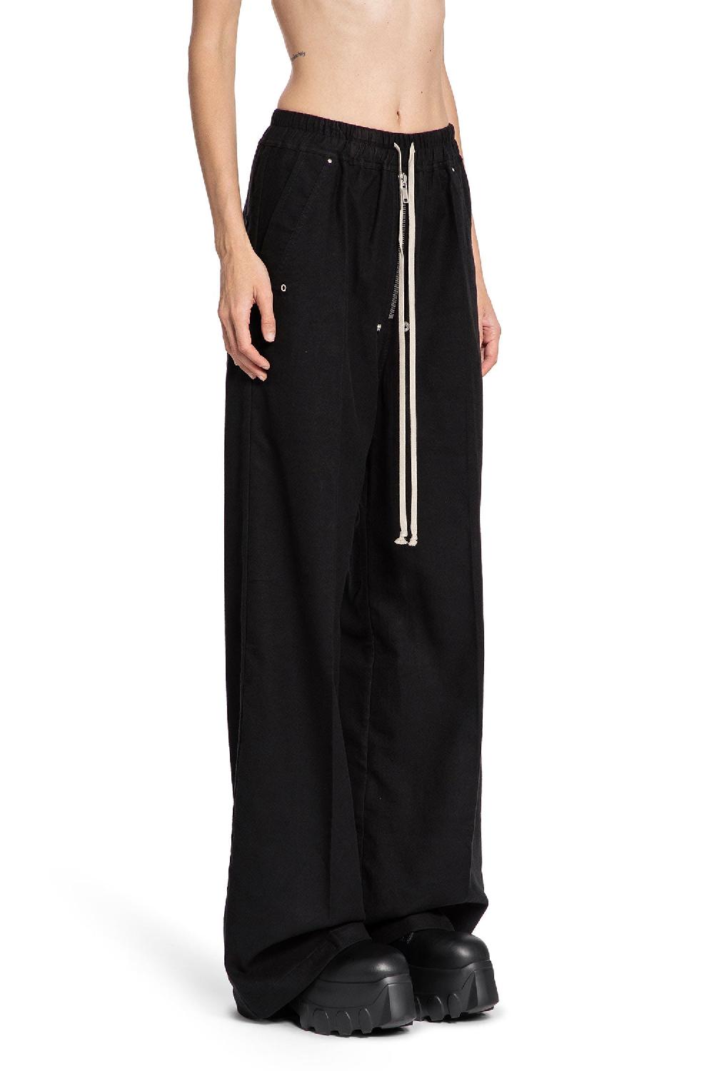 Antonioli RICK OWENS WOMAN BLACK TROUSERS