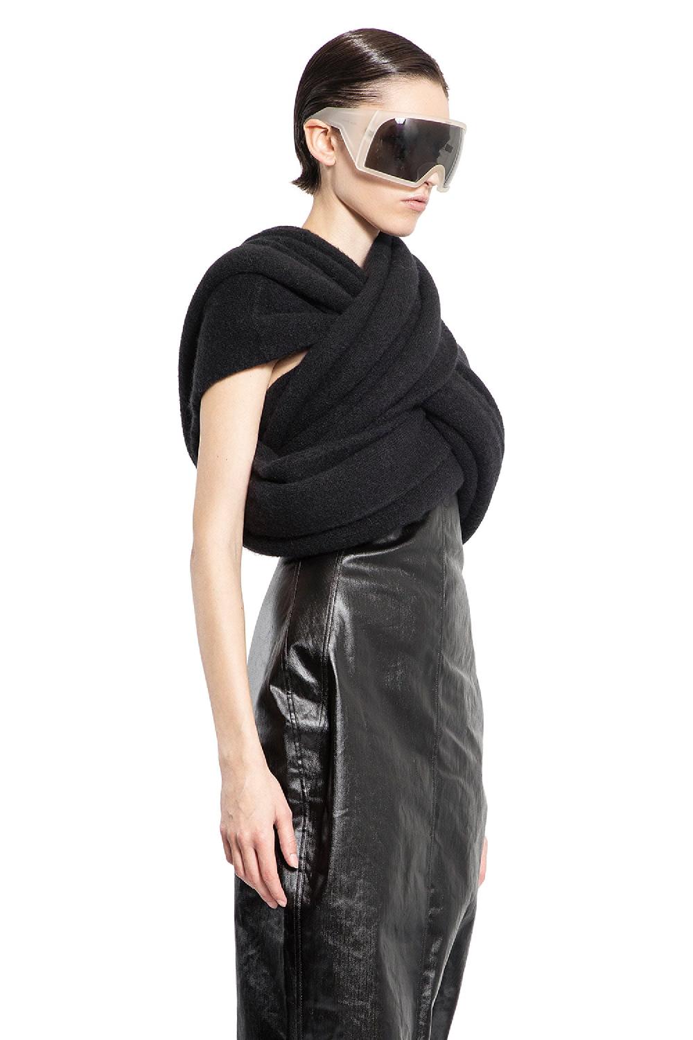 Antonioli RICK OWENS WOMAN BLACK VESTS