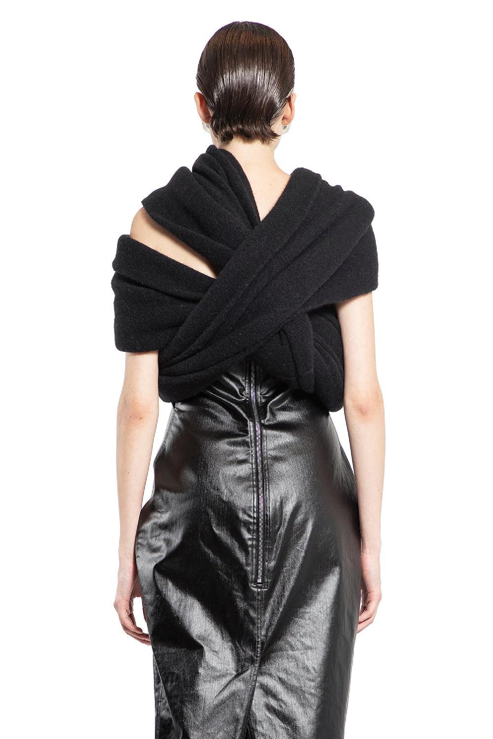 Antonioli RICK OWENS WOMAN BLACK VESTS